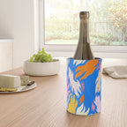 Abstract hand drawn shapes doodle pattern Wine Chiller Gallery Image 4