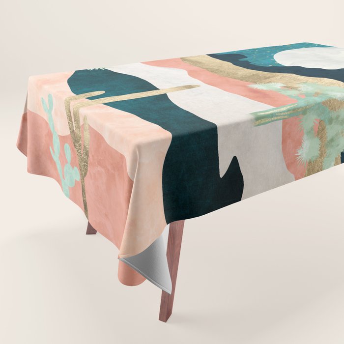 Desert Moon Vista Tablecloth Gallery Image 1