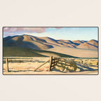 âNevada Hillsâ by Maynard Dixon Desk Mat Gallery Image 3