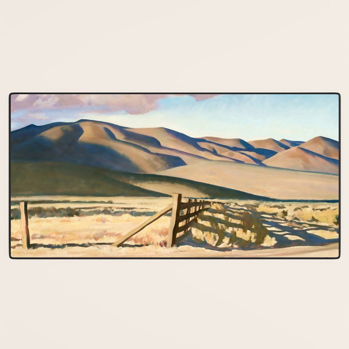 âNevada Hillsâ by Maynard Dixon Desk Mat Gallery Image 3