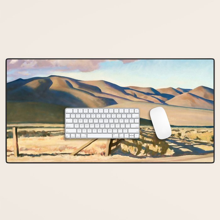 âNevada Hillsâ by Maynard Dixon Desk Mat Gallery Image 1
