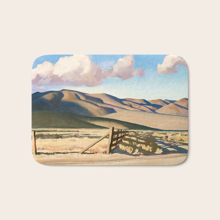 âNevada Hillsâ by Maynard Dixon Bath Mat Gallery Image 1
