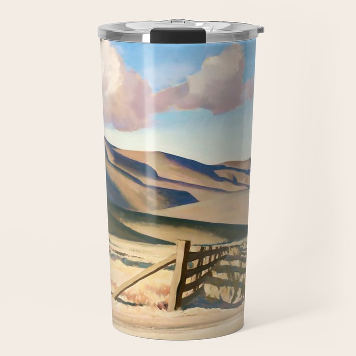 âNevada Hillsâ by Maynard Dixon Travel Mug Gallery Image 1