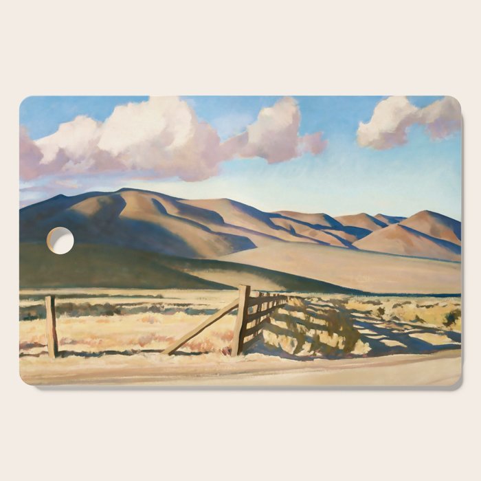 âNevada Hillsâ by Maynard Dixon Cutting Board Gallery Image 1