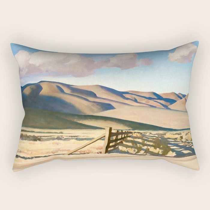 âNevada Hillsâ by Maynard Dixon Rectangular Pillow Gallery Image 1