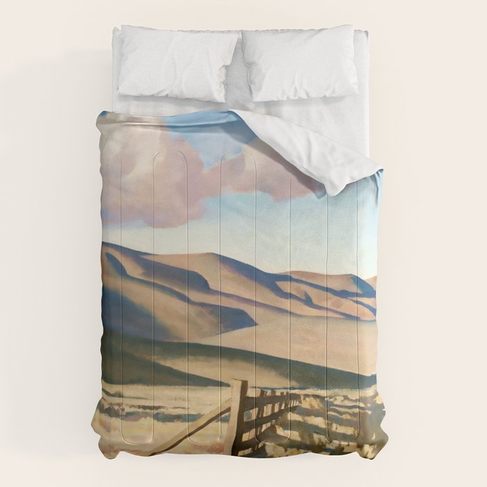 âNevada Hillsâ by Maynard Dixon Comforter Gallery Image 1