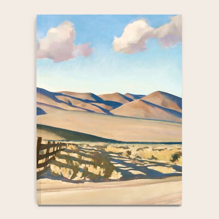 âNevada Hillsâ by Maynard Dixon Notebook Gallery Image 4