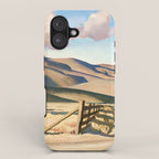 âNevada Hillsâ by Maynard Dixon iPhone Case Gallery Image 1