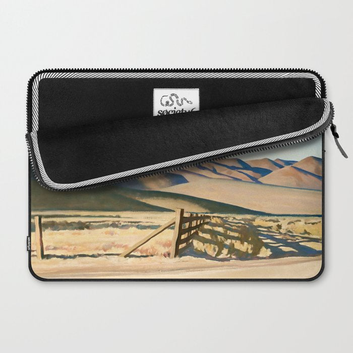 âNevada Hillsâ by Maynard Dixon Laptop Sleeve Gallery Image 2