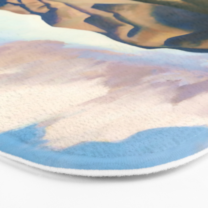 âNevada Hillsâ by Maynard Dixon Bath Mat Gallery Image 3