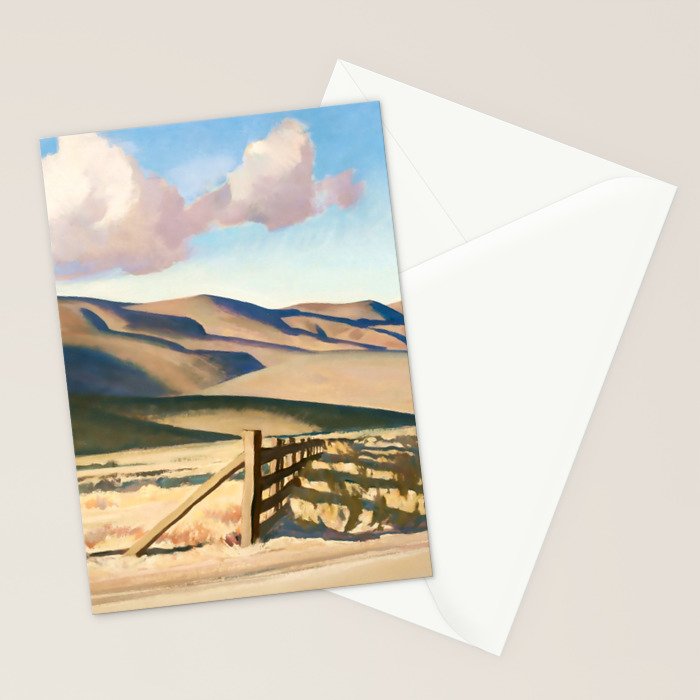âNevada Hillsâ by Maynard Dixon Stationery Card Gallery Image 2