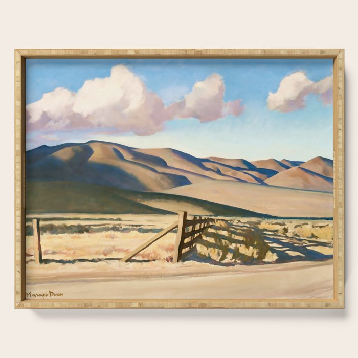 âNevada Hillsâ by Maynard Dixon Serving Tray Gallery Image 1
