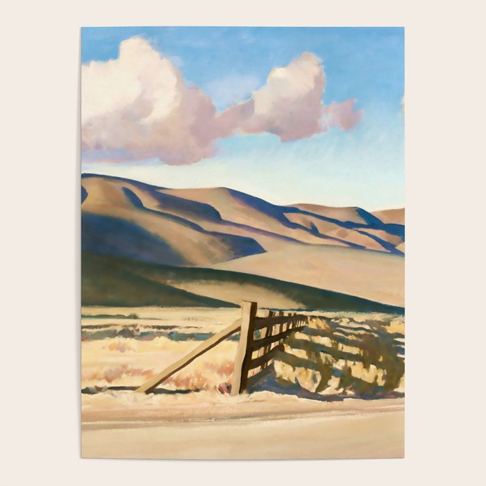 âNevada Hillsâ by Maynard Dixon Poster Gallery Image 1