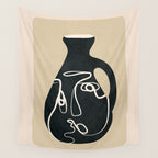 Abstract Vase 5 Wall Tapestry Gallery Image 4