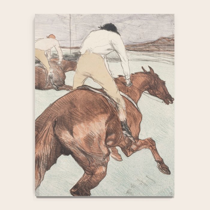 Henri de Toulouse-Lautrec "Le Jockey" Notebook Gallery Image 4