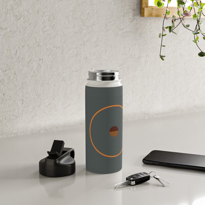 catch II anthracite and ocher Water Bottle Gallery Image 4