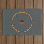 catch II anthracite and ocher Outdoor Rug Gallery Image 1