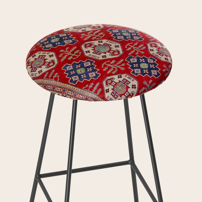 Red Forest Path Stool Gallery Image 2
