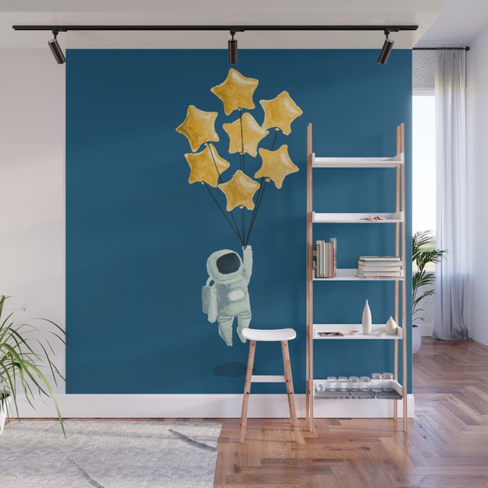 Astronaut's dream Wall Mural Gallery Image 1
