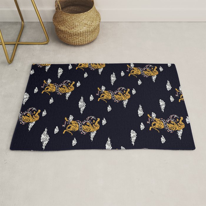 Tiger vs Snake Rug Gallery Image 1