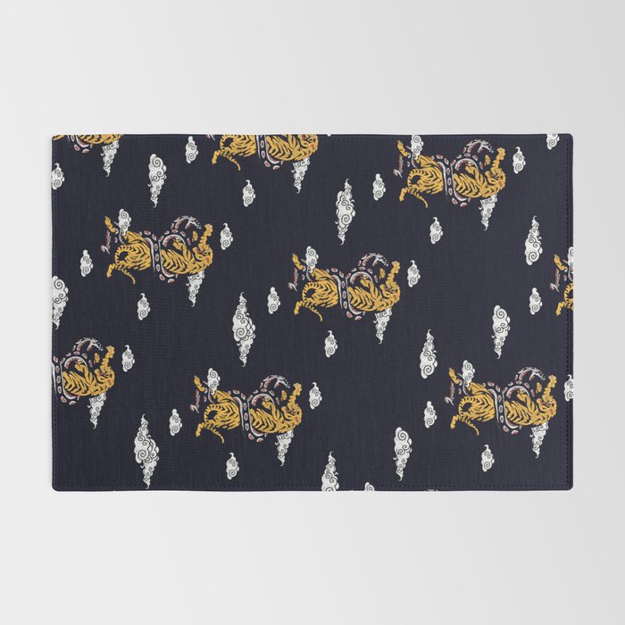 Tiger vs Snake Rug Gallery Image 2