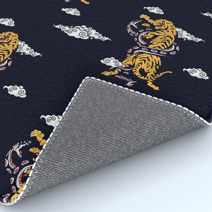 Tiger vs Snake Rug Gallery Image 4