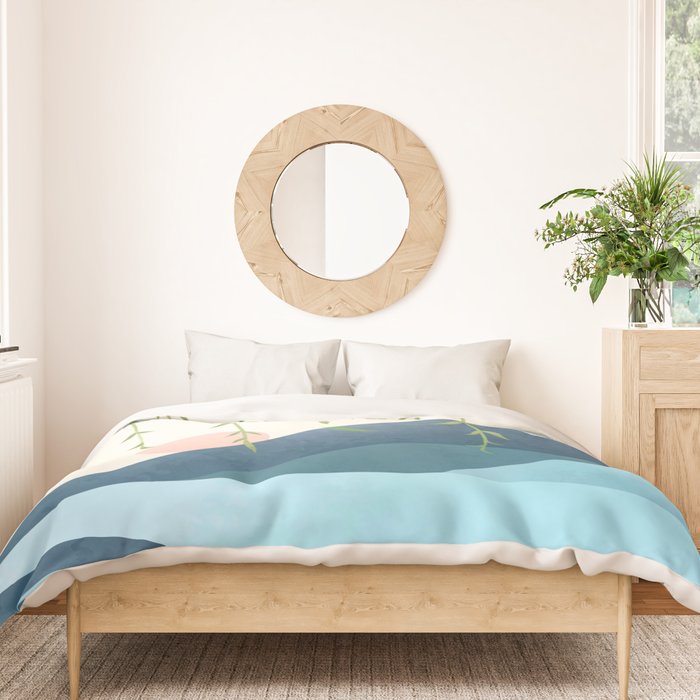 Morning Bloom 03 Duvet Cover Gallery Image 3