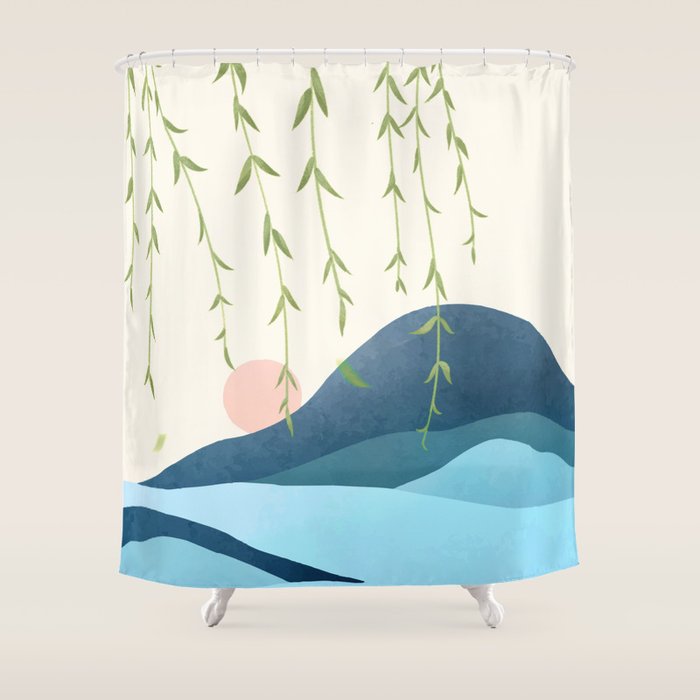 Morning Bloom 03 Shower Curtain Gallery Image 1
