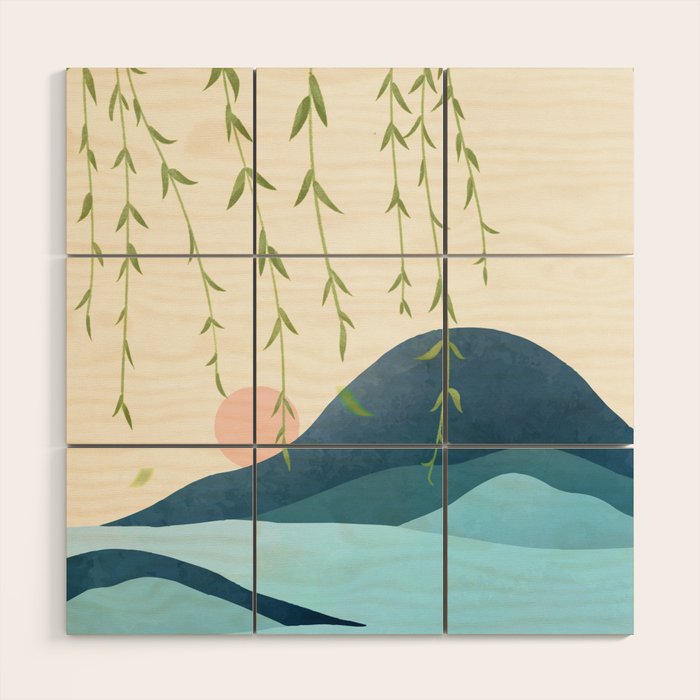 Morning Bloom 03 Wood Wall Art Gallery Image 1