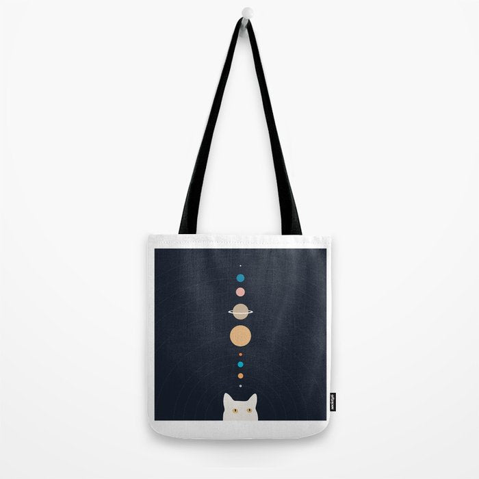 Cat Landscape 125 Tote Bag Gallery Image 2