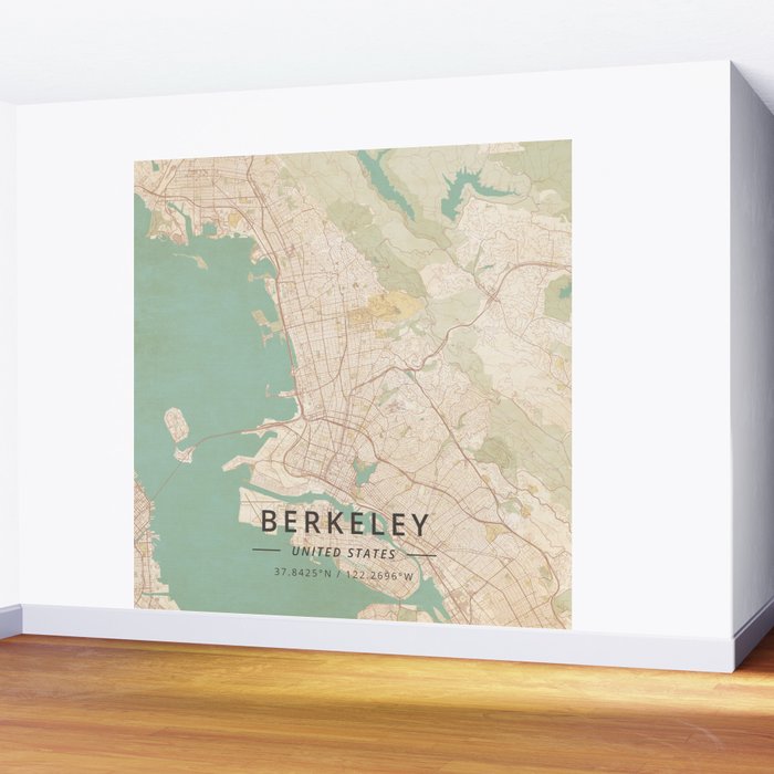 Berkeley, United States - Vintage Wall Mural Gallery Image 2