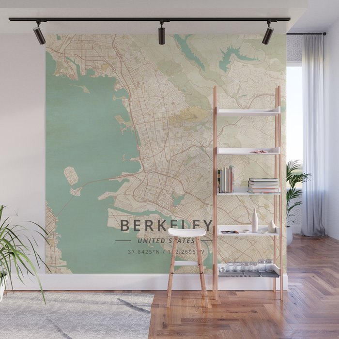 Berkeley, United States - Vintage Wall Mural Gallery Image 1