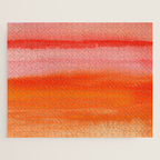 Watercolor Sunset Sky Jigsaw Puzzle Gallery Image 1