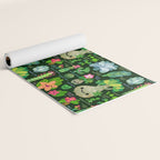 Baby succulent 4 - dark Yoga Mat Gallery Image 2