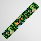 Baby succulent 4 - dark Table Runner Gallery Image 3