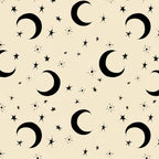Goodnight Sky - black and cream  Coffee Mug Gallery Image 2