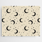 Goodnight Sky - black and cream  Jigsaw Puzzle Gallery Image 1