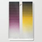 Color scale from violet to yellow ("Les phénomènes de la physique," 1868) Cutting Board Gallery Image 1