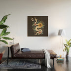 Year of the Snake - 2025 Calendar - Black Wood Wall Art Gallery Image 2