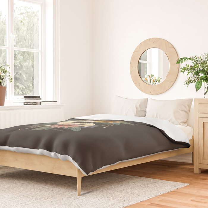 Year of the Snake - 2025 Calendar - Black Duvet Cover Gallery Image 2