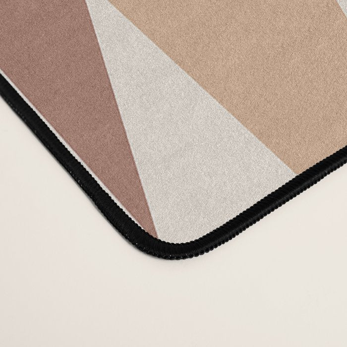 Bold Geometric Triangles IX Desk Mat Gallery Image 4