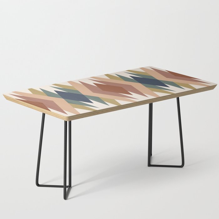 Bold Geometric Triangles IX Coffee Table Gallery Image 1