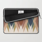 Bold Geometric Triangles IX Laptop Sleeve Gallery Image 2