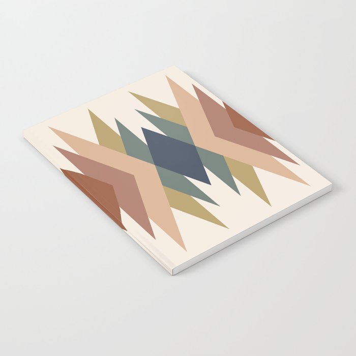 Bold Geometric Triangles IX Notebook Gallery Image 2