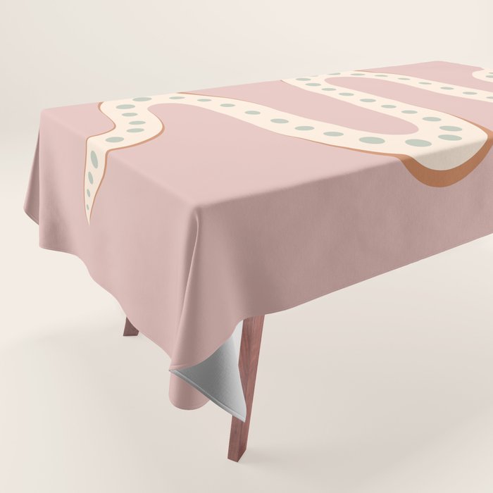 Minimal Snake XXXVIII Tablecloth Gallery Image 1