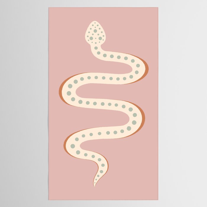 Minimal Snake XXXVIII Tablecloth Gallery Image 2