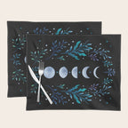 Moonlight Garden - Blue Placemat Gallery Image 1