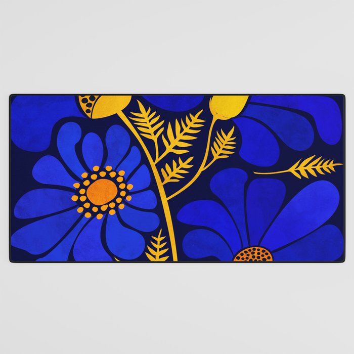 Wildflower Garden Desk Mat Gallery Image 3