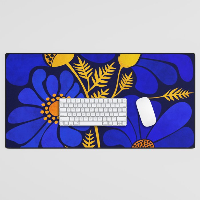 Wildflower Garden Desk Mat Gallery Image 1