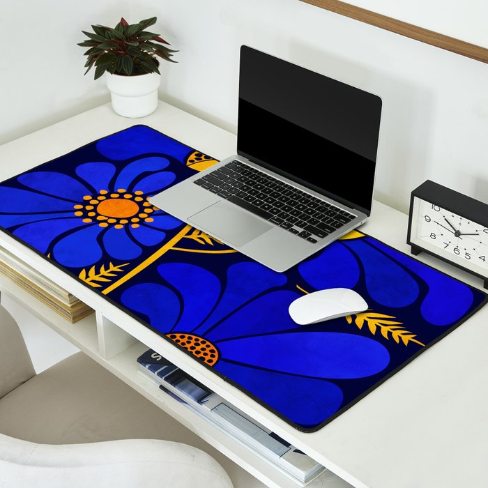 Wildflower Garden Desk Mat Gallery Image 2